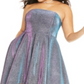 Speechless Trendy Plus Size Iridescent Metallic High-Low Dress Red Size 18
