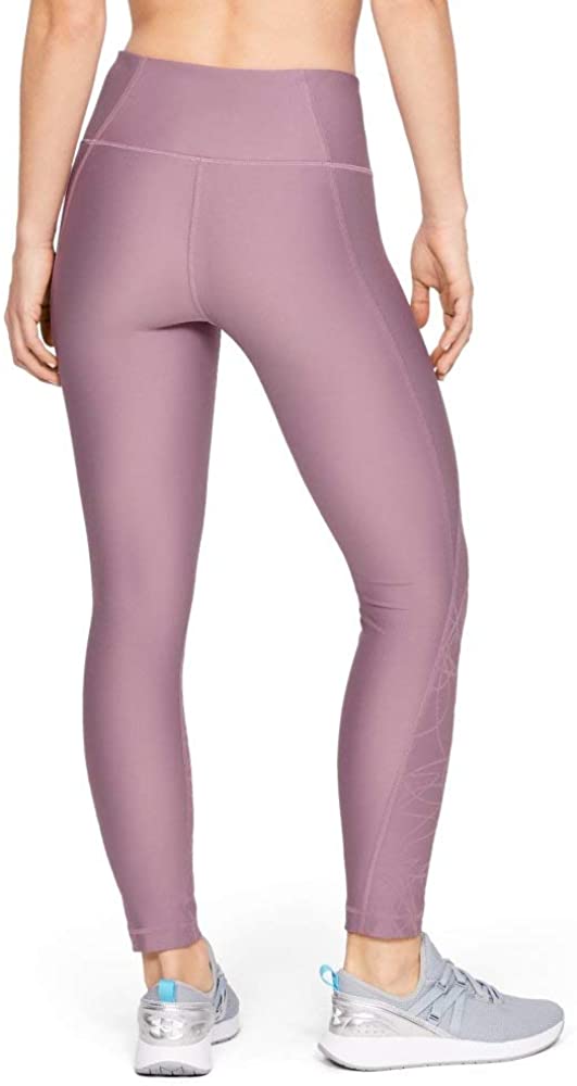 Under Armour Women's HeatGear Armour Ankle Crop Leggings Purple Size XX-Large