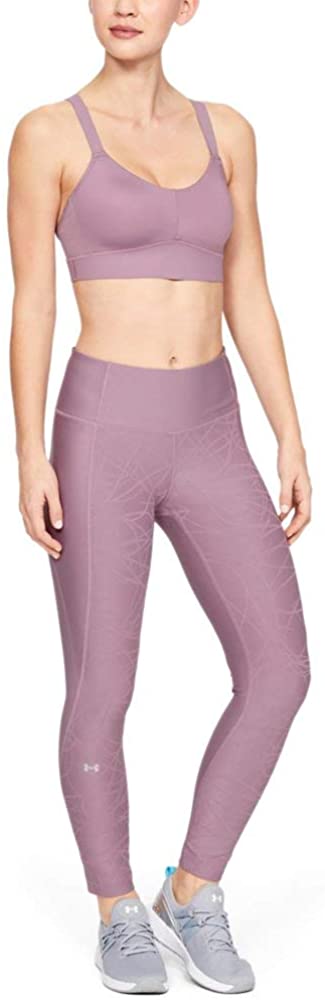 Under Armour Women's HeatGear Armour Ankle Crop Leggings Purple Size XX-Large