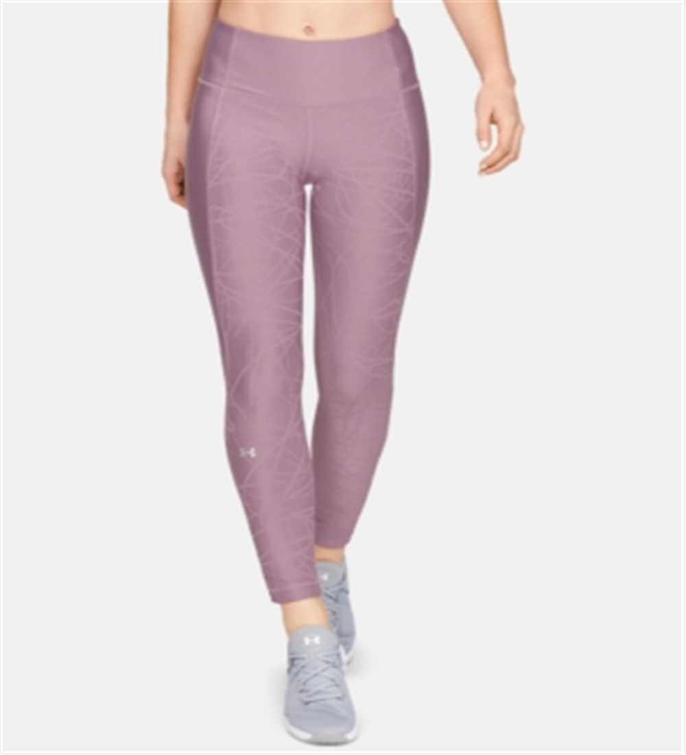Under Armour Women's HeatGear Armour Ankle Crop Leggings Purple Size XX-Large