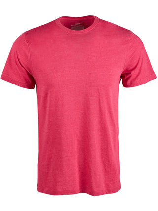 Alfani Men's Heathered Crew Neck T-Shirt Pink Size Medium