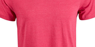 Alfani Men's Heathered Crew Neck T-Shirt Pink Size Medium