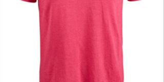 Alfani Men's Heathered Crew Neck T-Shirt Pink Size Medium