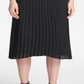 DKNY Women's Pleated a Line Skirt Black Size 10