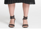 DKNY Women's Pleated a Line Skirt Black Size 10