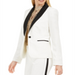 Calvin Klein Women's Tuxedo Blazer White Size 10P