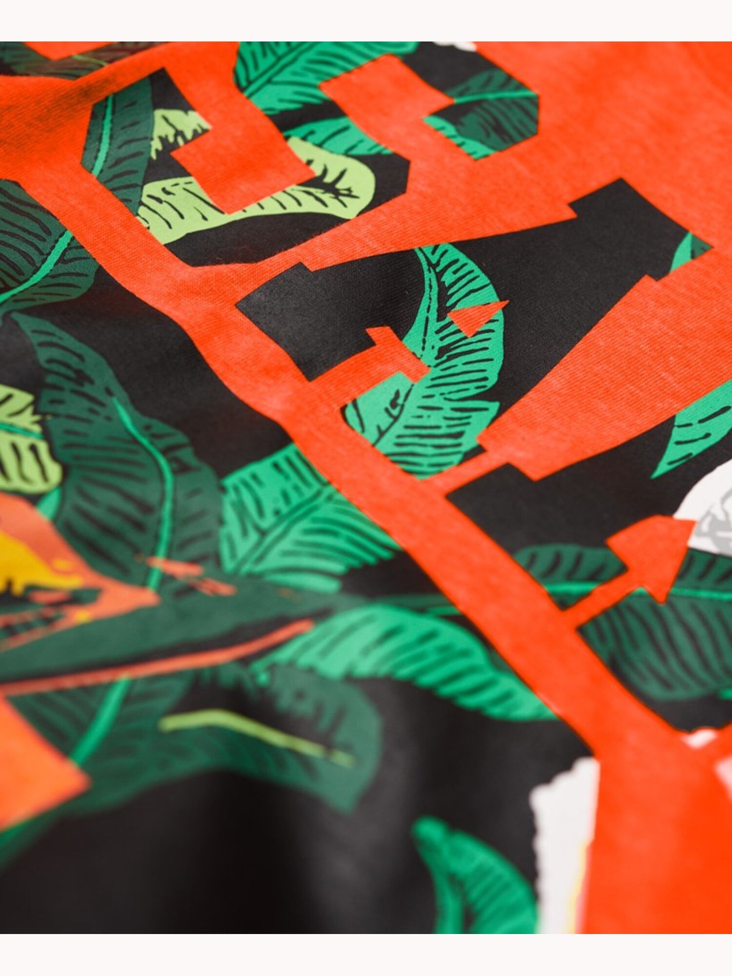 Superdry Men's Osaka Graphic Short Sleeves T-Shirt Orange Size Medium