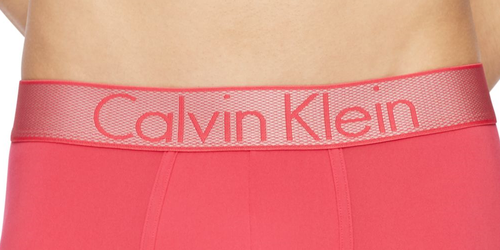 Calvin Klein Men's Underwear Microjersey Boxer Briefs Orange Size Large