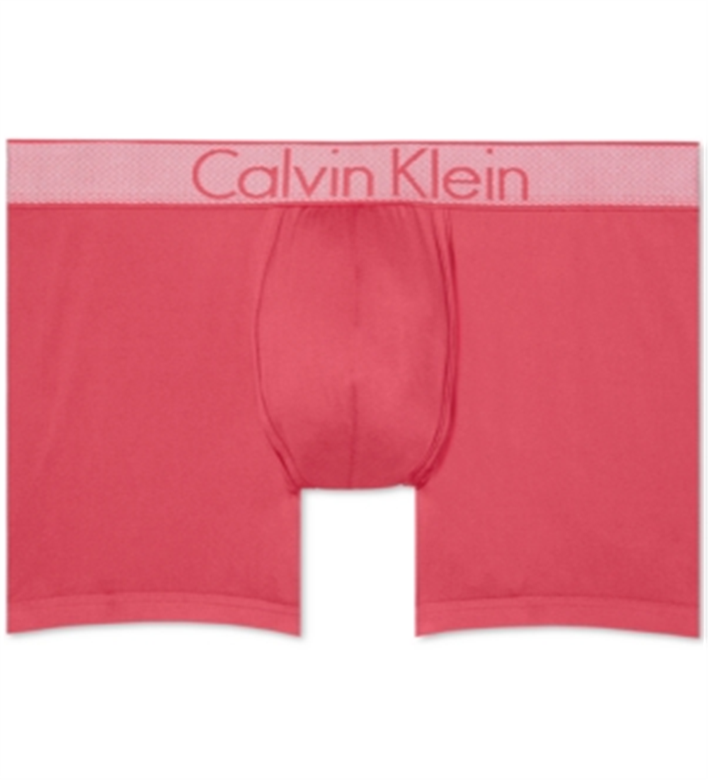 Calvin Klein Men's Underwear Microjersey Boxer Briefs Orange Size Large
