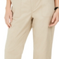 Charter Club Women's Cropped Twill Pants Beige Size 12