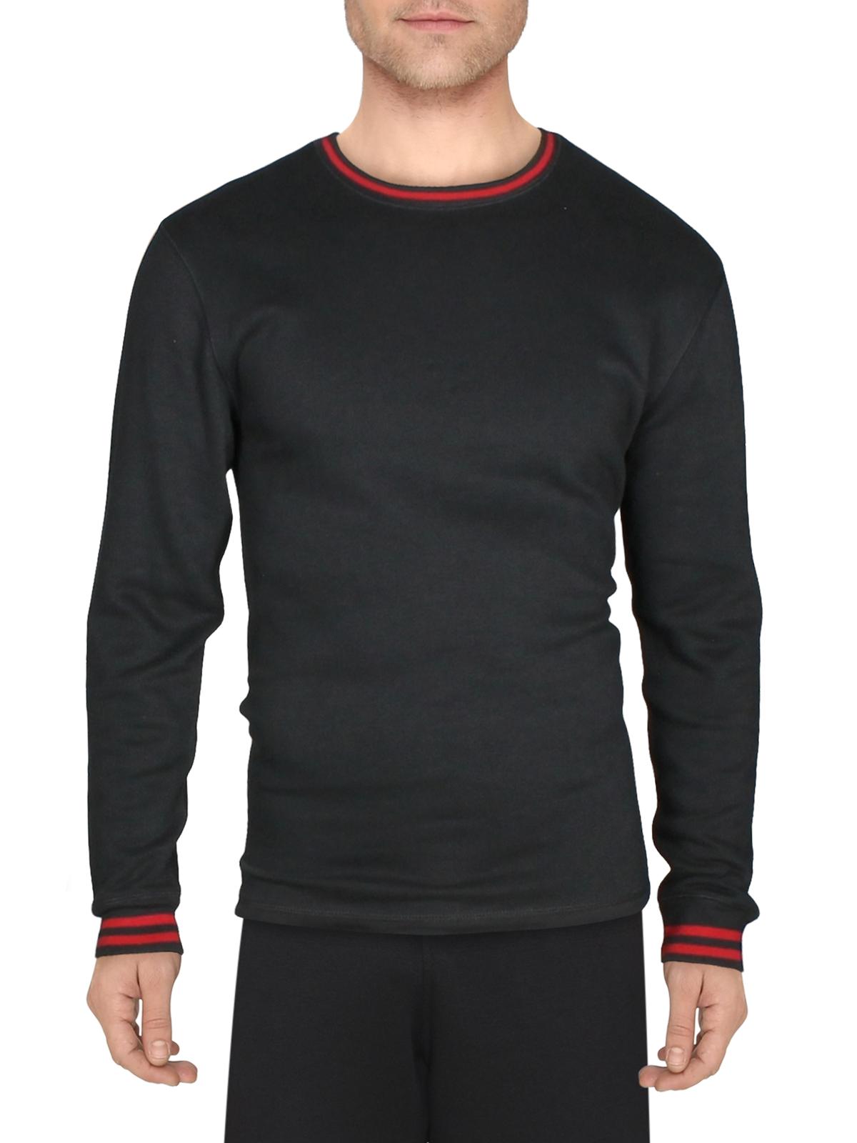 Polo Ralph Lauren Men's Brushed Fleece Pajama Shirt Black Size Medium