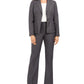 Le Suit Women's Business Career Pant Suit Gray Size 8