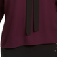 Calvin Klein Women's Plus Tie Neck Top Purple Size 3XL
