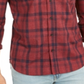 Levi's Men's Reese Plaid Shirt Red Size Small