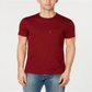 Levi's Men's Heathered Pocket T-Shirt Wine Size M