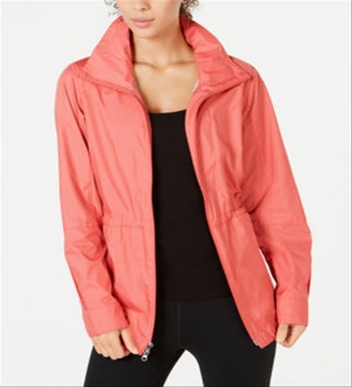 Columbia Women's  Sustina Springs Fleece-Lined Windbreaker Pink Size XS