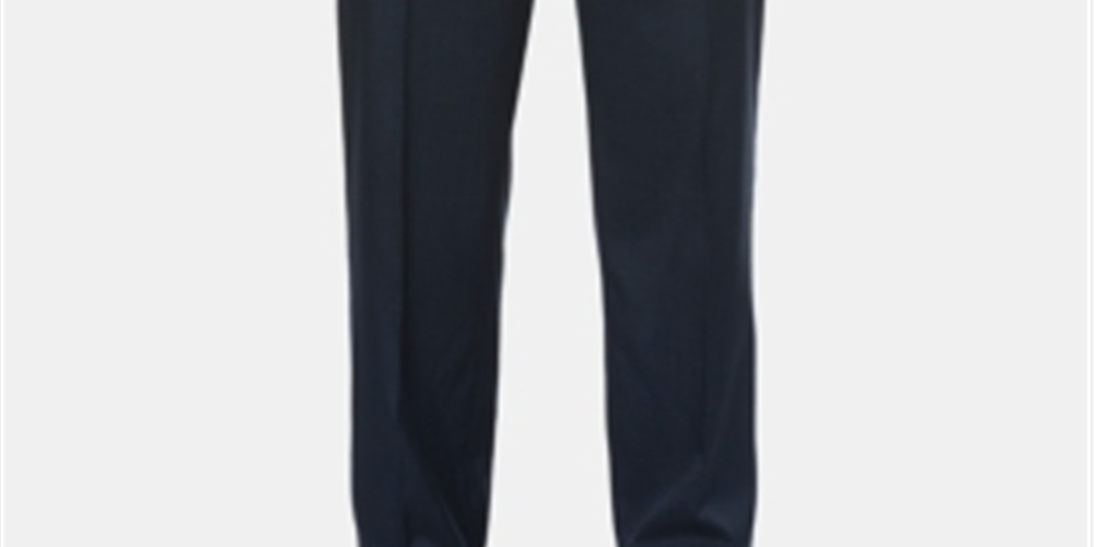 Perry Ellis Men's Portfolio Classic-Fit Performance Stretch Crosshatch Dress Pants Black Size 36X34