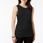 Alfani Women's Knit Top Solid Stretch Black Size Small