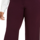 Calvin Klein Women's Business Workwear Plus Dress Pants Purple Size 22W