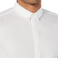 Hugo Boss Men's Hardware Tip Button up Shirt White Size Small