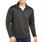 Calvin Klein Men's Space Dyed Quarter Zip Sweater Black Size Large