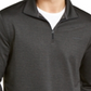 Calvin Klein Men's Space Dyed Quarter Zip Sweater Black Size Large