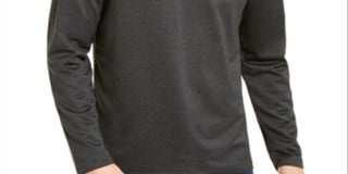 Calvin Klein Men's Space Dyed Quarter Zip Sweater Black Size Large