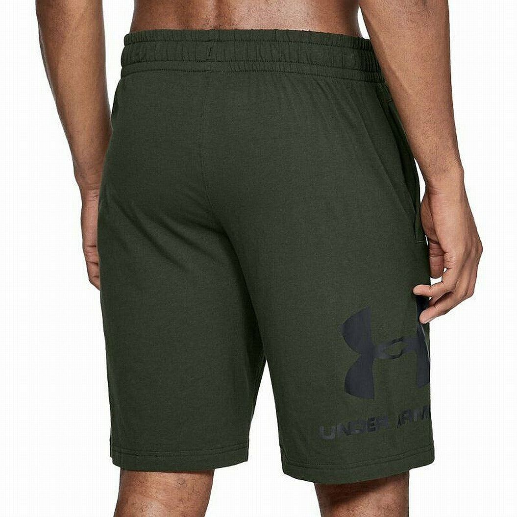 Under Armour Men's Athletic Elastic-Waist Army Green Size Small