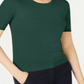 Weekend Max Mara Women's Corte Ribbed Trim Sweater Green Size Large