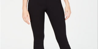 INC Women's  Cropped Pants Black Size 0