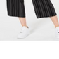 Bar III Women's Cropped Stripe Pants Black Size 10