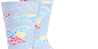 Bar III Men S Floral Socks Blue Size 10-13