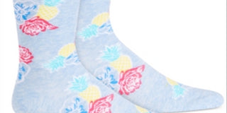 Bar III Men S Floral Socks Blue Size 10-13