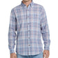 Weatherproof Vintage Men's Regular-Fit End-on-End Plaid Shirt Blue Size Large