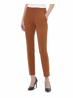 Calvin Klein Women's Pull on Pants Brown Size 8Petite