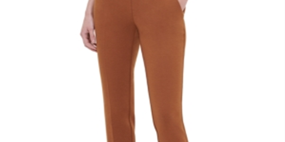 Calvin Klein Women's Pull on Pants Brown Size 8Petite