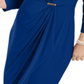 Charter Club Women's Plus Size Surplice Crossover Dress  Blue Size 0X