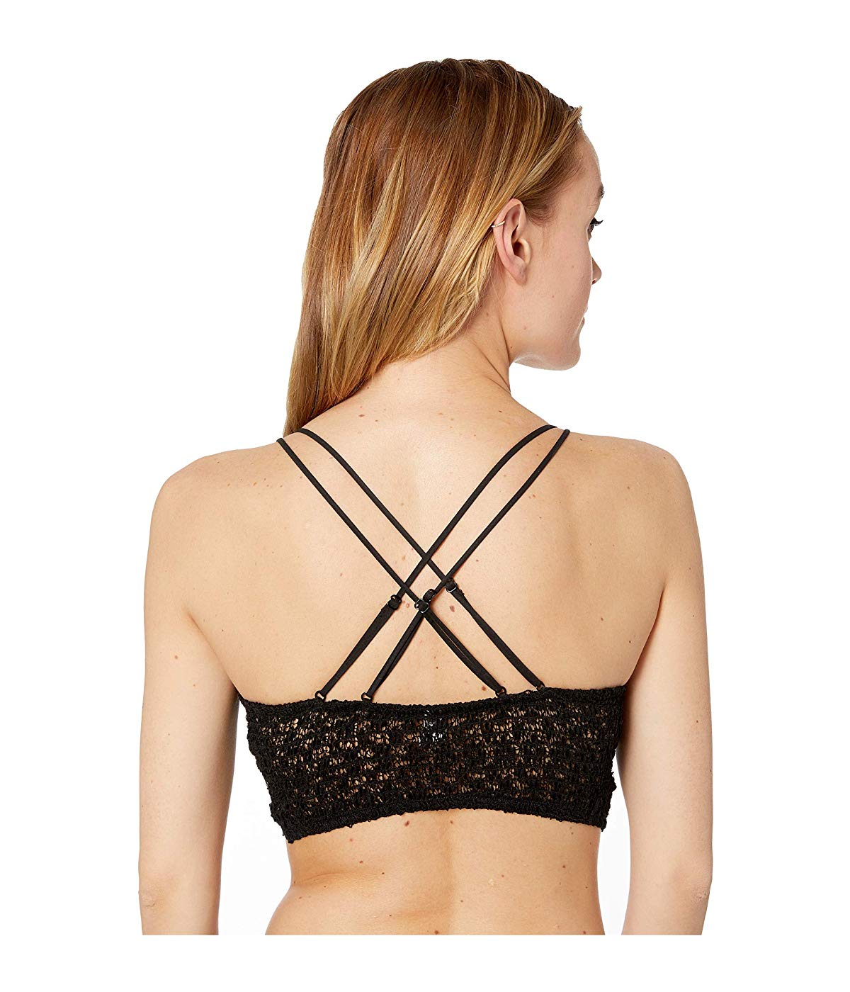 Free People Women's Miss Dazie Bralette Black Size X-Small
