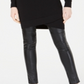 Bar III Women's Long Sleeve Crew Neck Tunic Sweater Black Size XX-Small