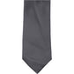 Alfani Mens Solid Silk Self-tied Necktie -  Black One Size