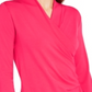 Adidas Women's Knit Long Sleeve Wrap Top Red Size Small