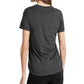 Guess Women's Graphic T-Shirt Graphc Embellished Black Size Small