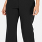 Charter Club Women's Belted Slim It up Trousers Black Size 12Petite