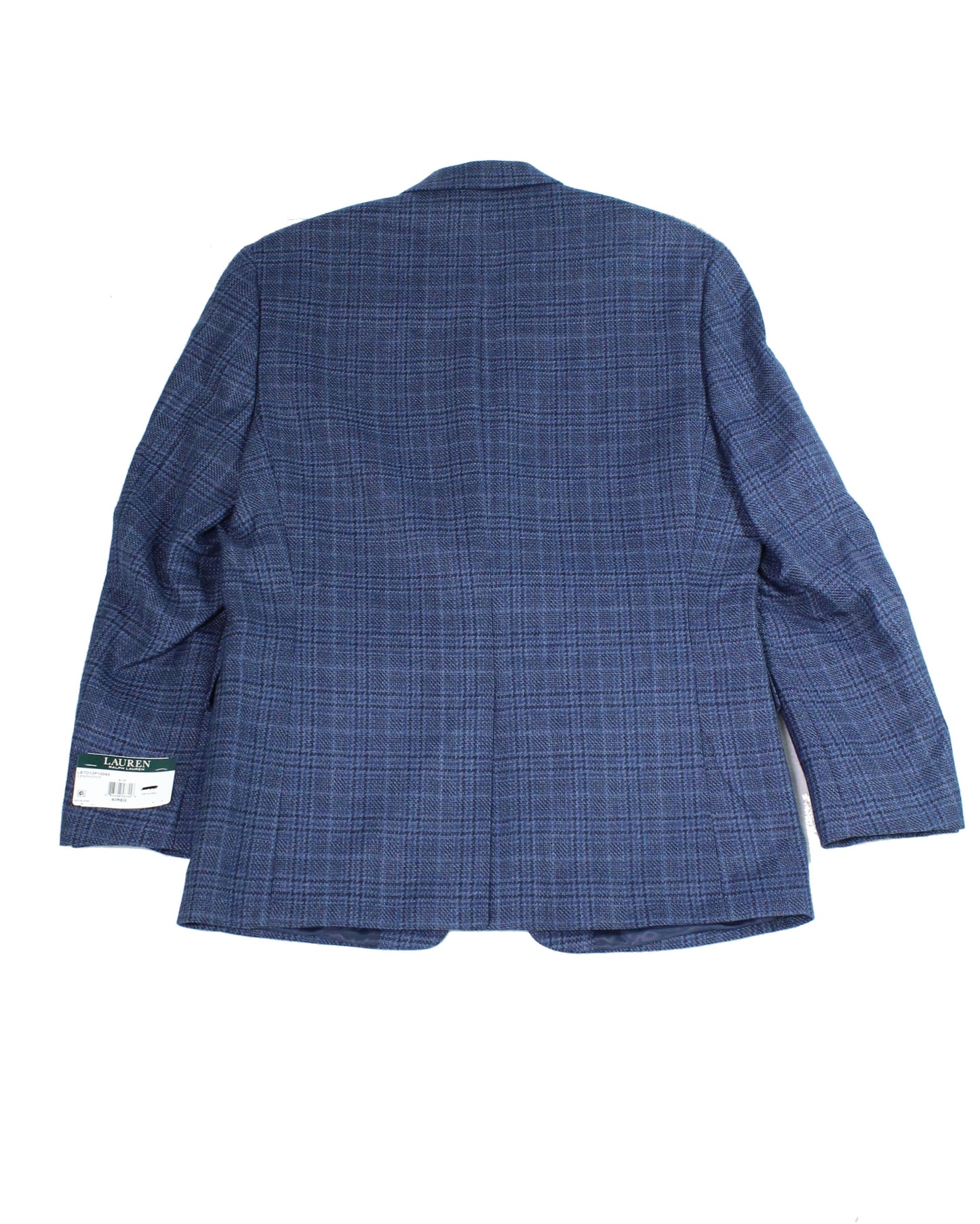 Lauren by Ralph Lauren Men's Sports Coat Long Flex Wool Blue Size  42