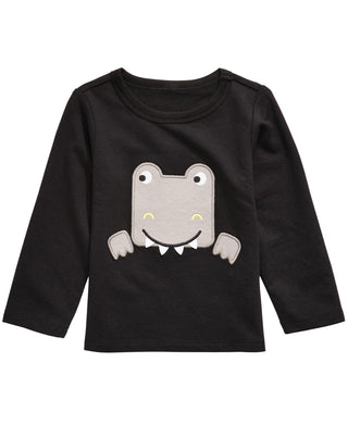 First Impressions Infant Boys Dino Print T-shirt Black Size 18MOS