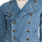 Ralph Lauren Women's Zippered Denim Jacket Blue Size 4