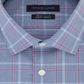 Tommy Hilfiger Men's Slim-Fit Performance Stretch Check Dress Shirt Blue Size 16X32-33