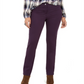 Style & Co Women's Slim Pants  Purple Size 4