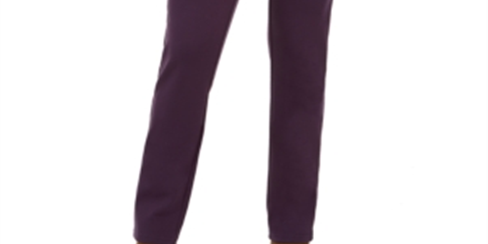 Style & Co Women's Slim Pants  Purple Size 4