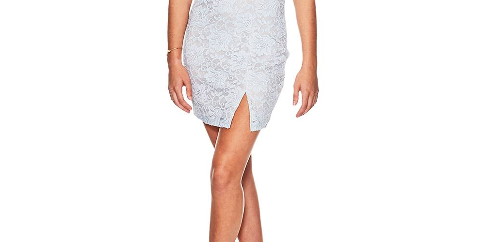 Sequin Hearts Women's Embellished Lace Floral Off Shoulder Short Cocktail Sheath Dress Silver Size 11